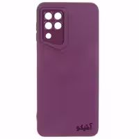 قاب ژله ای Porsche Design محافظ لنزدار مناسب برای Samsung A22-4G / M32-4G-بنفش