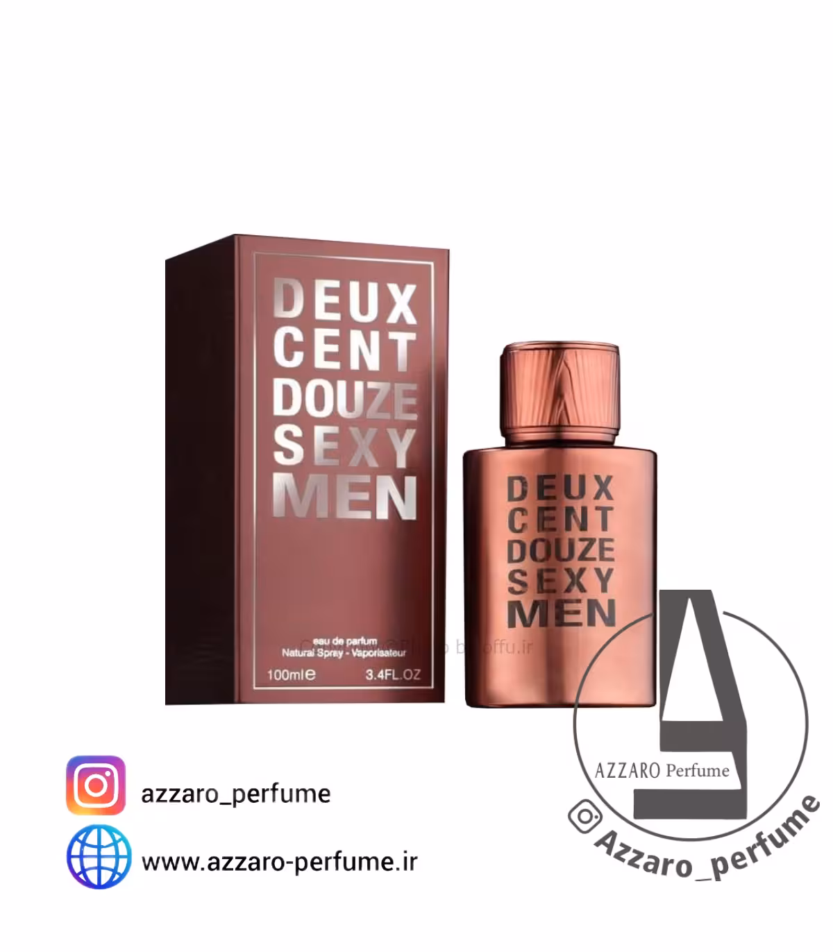 ادکلن مردانه فراگرنس ورد مدل دکس سنت دوز س کسی من حجم 100 میل