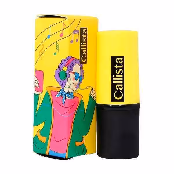 کالیستا رژ لب جامد GLAMOR SHINE مدل گلامور شاین Lipstick شماره S 86