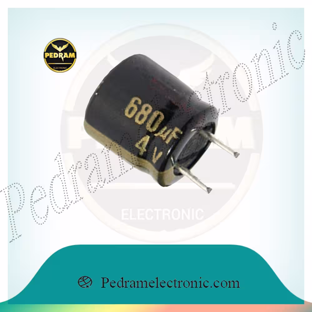خازن 680MF 4V (680MF 6V)