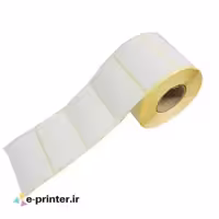 لیبل کاغذی اندازه 75*40 - تک ردیفه 1000 عددی
