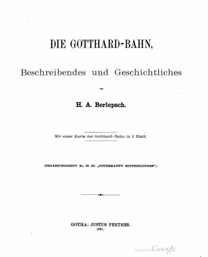 خرید و دانلود نسخه کامل کتاب Die Gotthard-Bahn : Beschreibendes und Geschichtliches