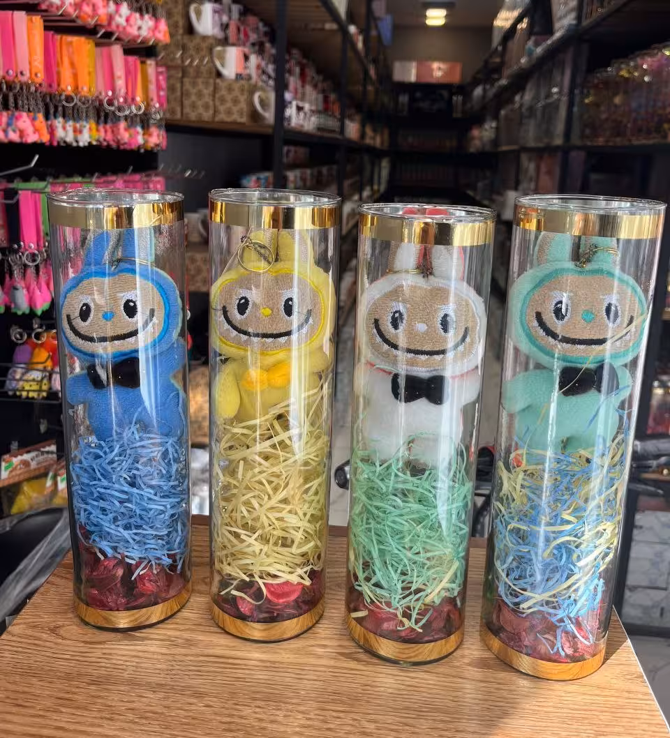 شیشه باکس هدیه لبوبو