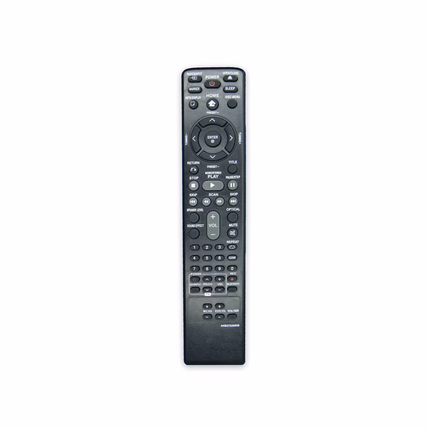 کنترل سینما خانواده ال جی LG مدل AKB37026858
