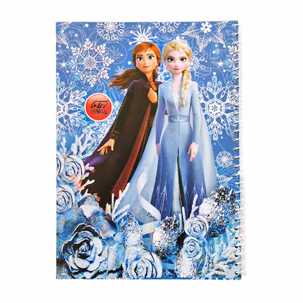 دفتر شطرنجی طرح فروزن 50 برگ