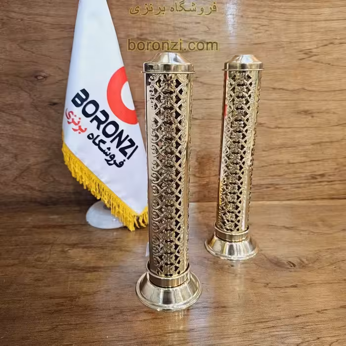 جا عودي برنجي هندي استوانه