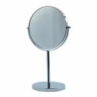 آینه آرایشی رومیزی بزرگ گرد 8 اینچی عدسی 5 برابری مدل GM-1418 جول Jewel