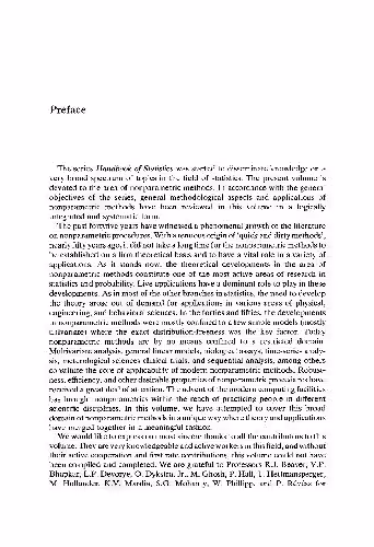 خرید و دانلود نسخه کامل کتاب Handbook of Statistics, Vol. 4. Nonparametric Methods