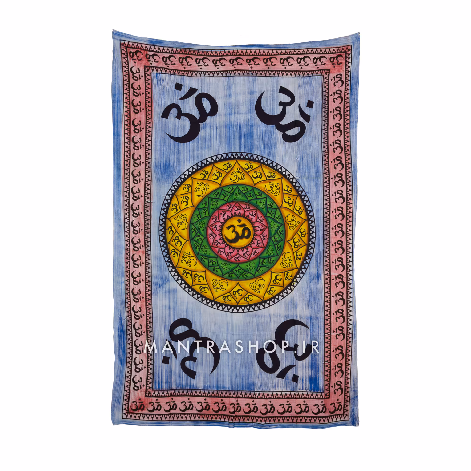 بکدراپ تپستری هندی طرح ام (رو تختی یک نفره) کد 136