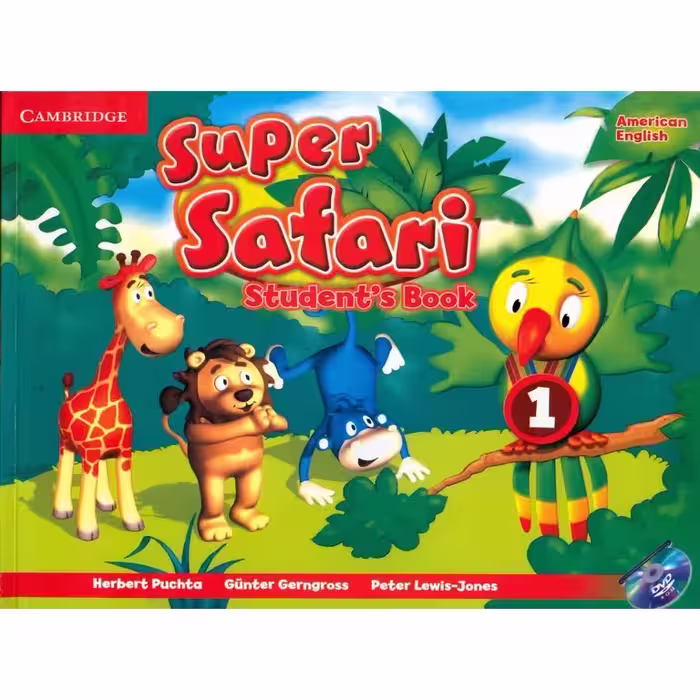 کتاب American Super safari 1 اثر جمعی از نویسندگان انتشارات Cambridge