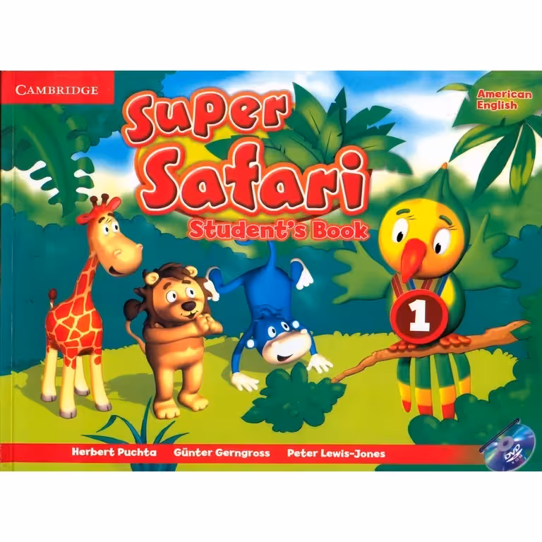 کتاب American Super safari 1 اثر جمعی از نویسندگان انتشارات Cambridge