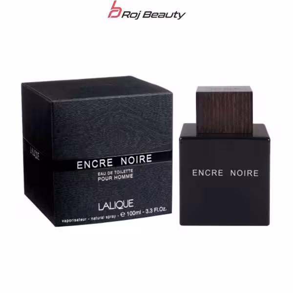 ادو تویلت مردانه لالیک مدل Encre Noire Pour Homme حجم 100 میلی لیتر