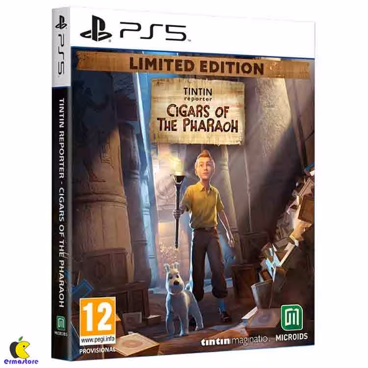 خرید بازی Tintin Reporter: cigars of the pharaoh برای پلی استیشن ۵ نسخه Limited