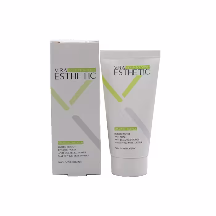 کرم رطوبت رسان ویرااستتیک جمع کننده منافذ باز پوست چرب 50ml