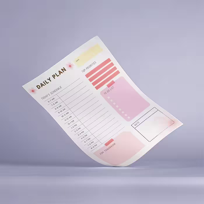 پلنر روزانه کد PL-98065