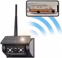 دوربین هوشمند پنل خورشیدی بیسیم ماشین