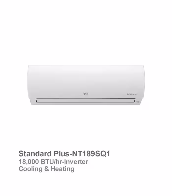 کولر گازی اینورتر ال جی سری Standard Plus مدل NT189SQ1