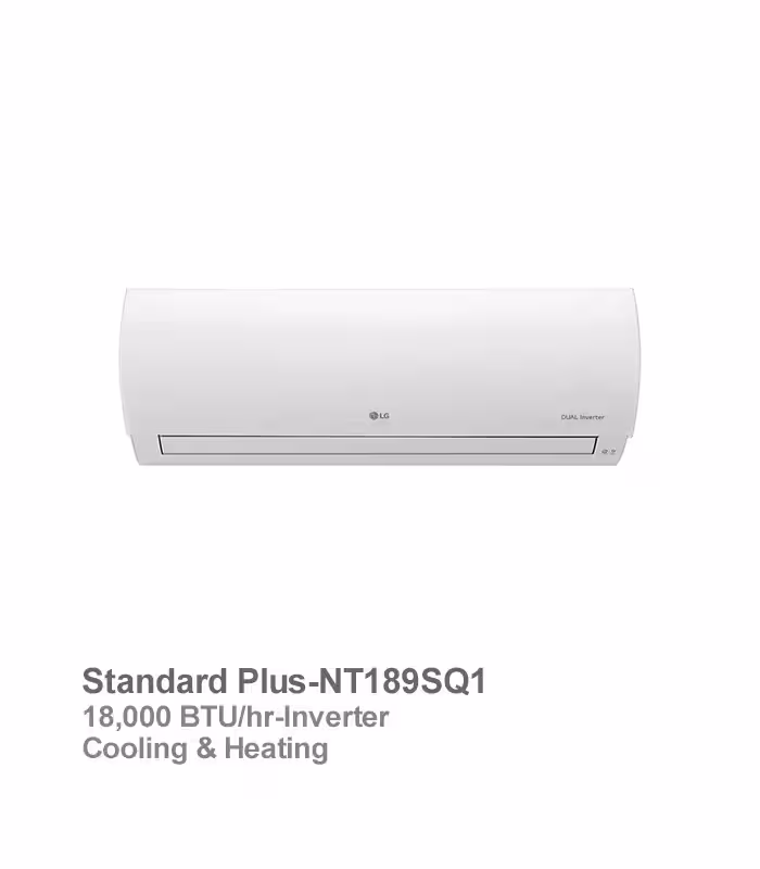 کولر گازی اینورتر ال جی سری Standard Plus مدل NT189SQ1