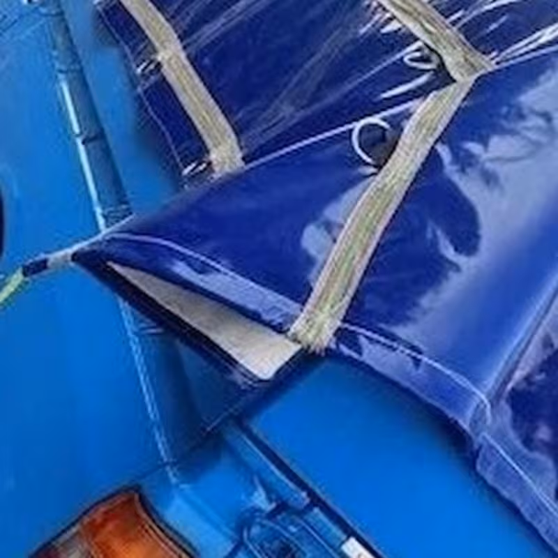 چادر نیسان جنس  ترانزیتی کانتینری صد درصد ضد آب رنگ آبی
