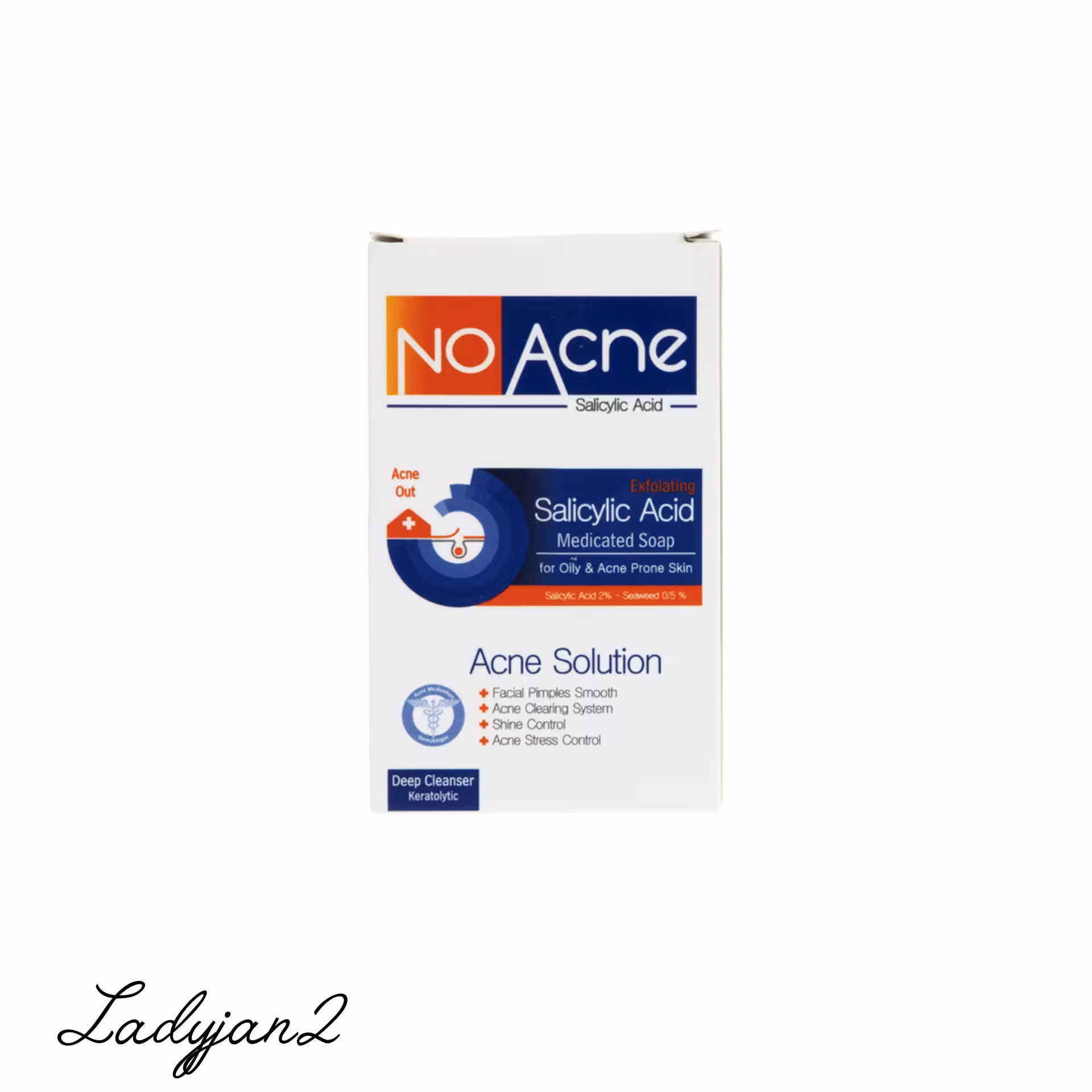 صابون شستشو نوآکنه مدل Salicylic Acid وزن 100 گرم