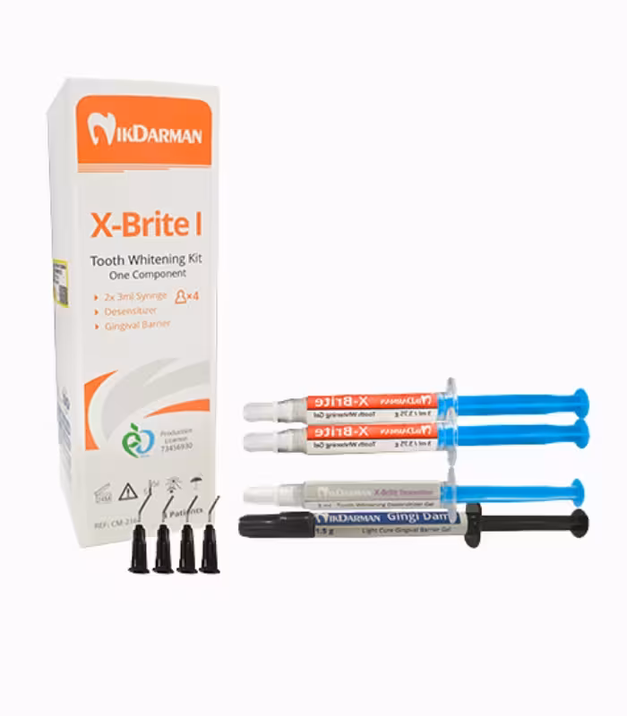 کیت بلیچینگ آفیس 4 بیمار 22 % نیک درمان – NikDarman X-Brite l Kit