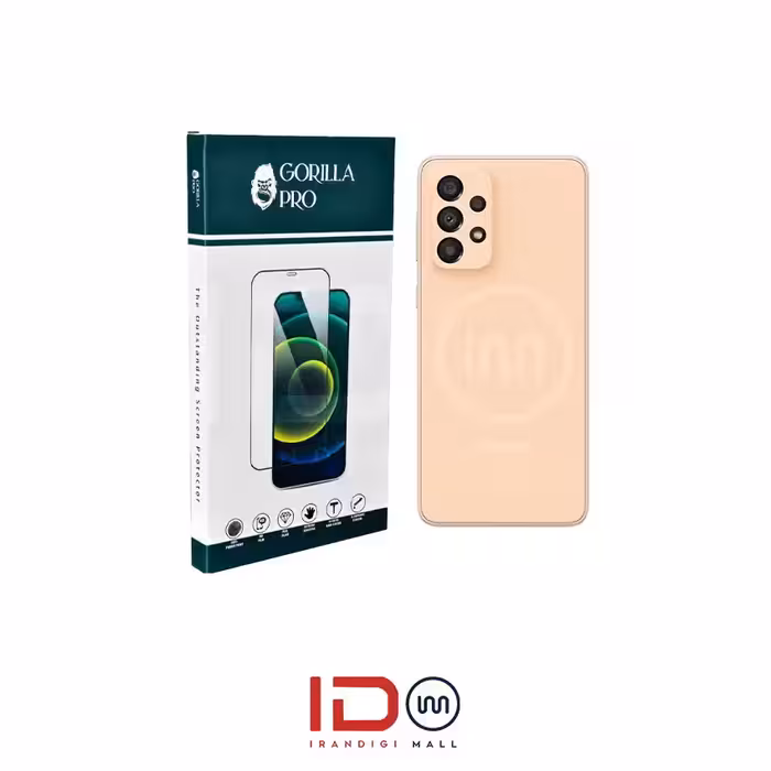 گلس و محافظ هیدروژلی (شفاف) بدنه گوشی سامسونگ مدل Galaxy A33 5G