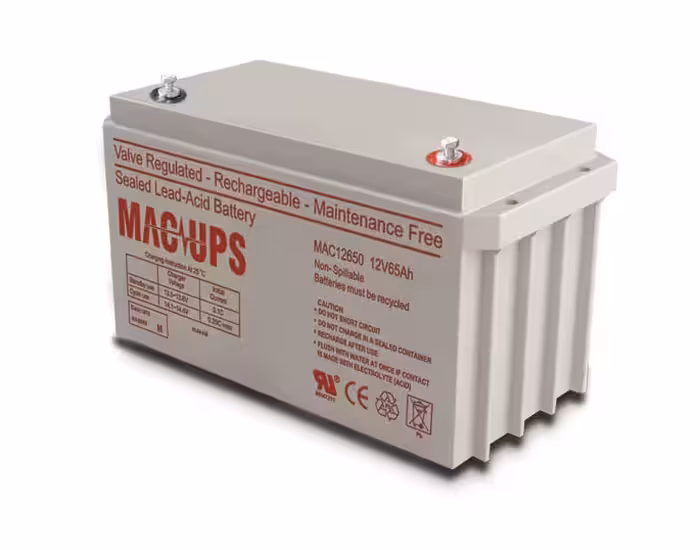باتری یو پی اس مدل MAC 12650 فاراتل 12 ولت 65 آمپر ساعت