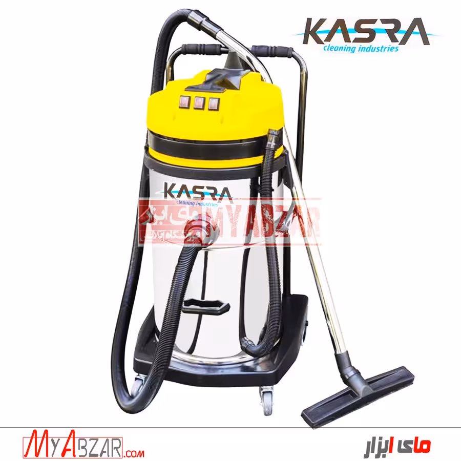 جاروبرقی صنعتی سه موتوره آب و خاک کسری - رویال ROYAL