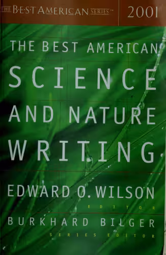 خرید و دانلود نسخه کامل کتاب The Best American Science & Nature Writing 2001