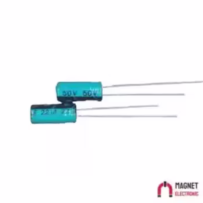 22UF 50V خازن الکترولیت
