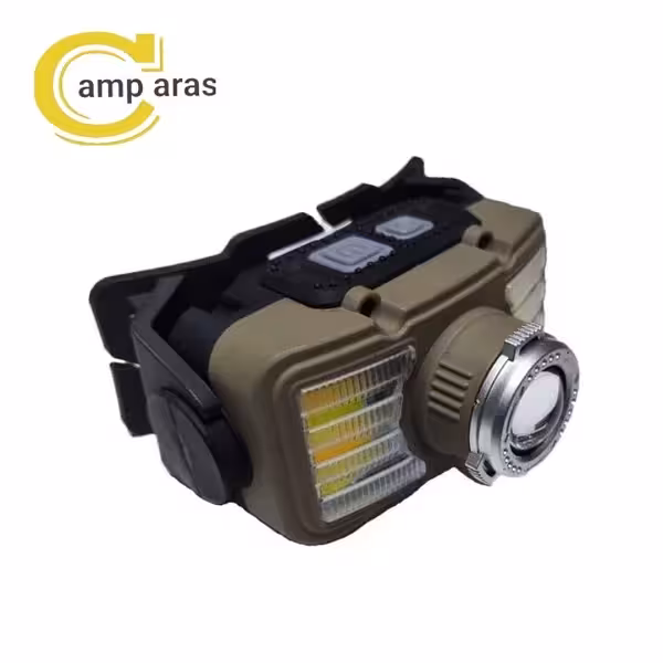 چراغ پیشانی گلاری شارژی مدل GLAREE G13 - کمپ آراس