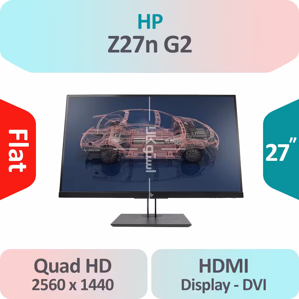 مانیتور استوک HP Z27n G2 سایز 27 اینچ IPS