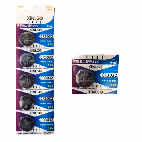 باتری سکه ای سایز CR3032 با ظرفیت 550 میلی آمپر