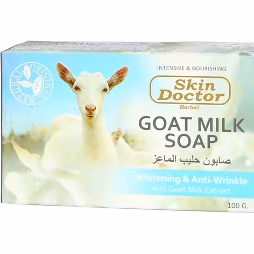 صابون شیر بز اسکین داکتر skin boctor وزن 100 گرمی