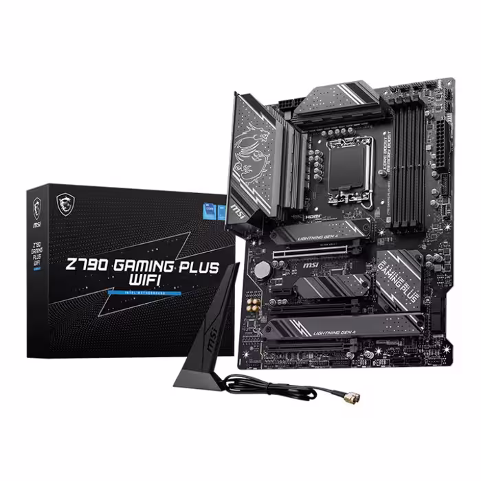 مادربرد ام اس آی مدل Z790 GAMING PLUS WIFI با سوکت پردازنده LGA 1700