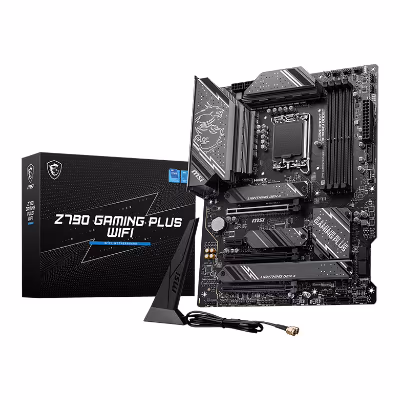 مادربرد ام اس آی مدل Z790 GAMING PLUS WIFI با سوکت پردازنده LGA 1700
