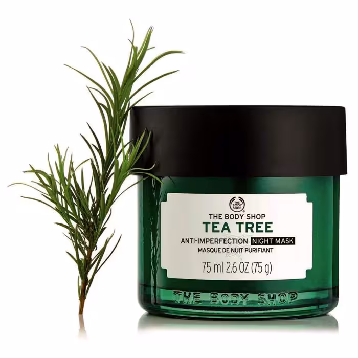 ماسک شب درخت چای بادی شاپ (THE BODY SHOP) Tea Tree Night Mask حجم 75ml
