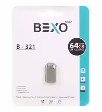 فلش مموری بکسو مدل B-321 USB2.0 ظرفیت 64 گیگابایت