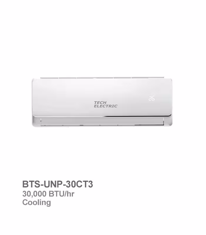 کولر گازی سرد حاره‌ای تک الکتریک مدل BTS-UNP-30CT3