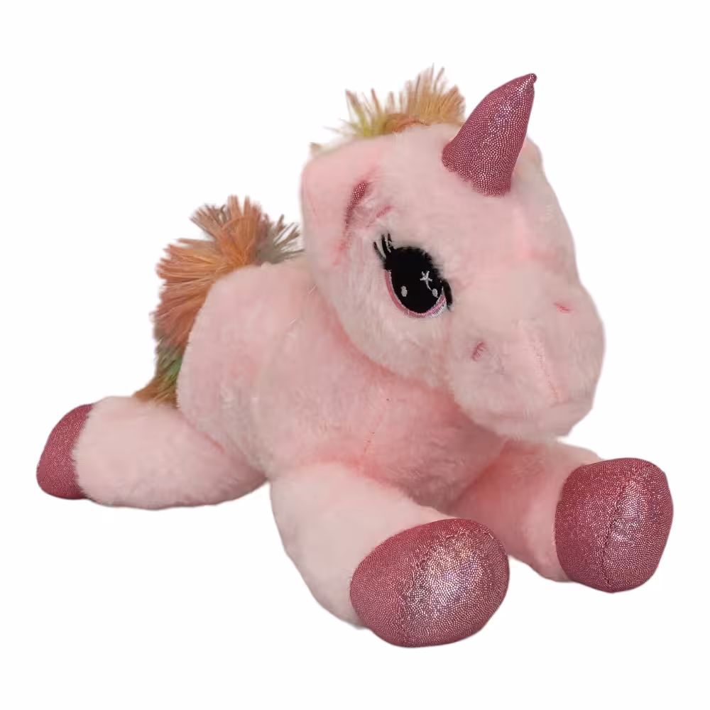 یونیکورن خوابیده رنگی 22 سانتی