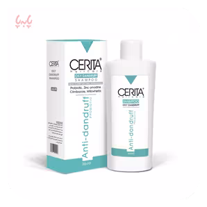 شامپو ضد شوره پروبیوتیک سریتا مخصوص موهای چرب