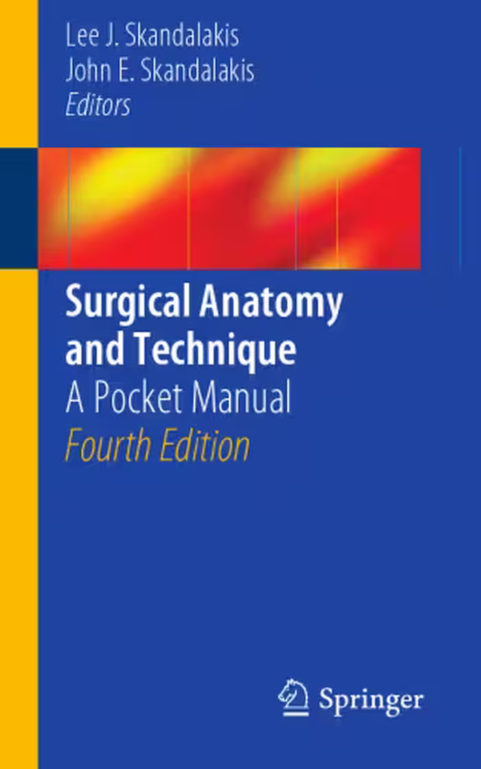خرید و دانلود نسخه کامل کتاب Surgical Anatomy and Technique: A Pocket Manual