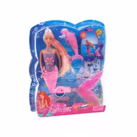 عروسک باربی پری دریایی دفالوسی کد 8243