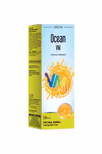 شربت ویتامین مینرال Ocean با طعم پرتقال 150ml