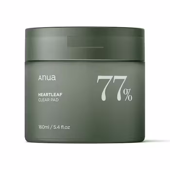 تونر پد پاک کننده و تسکین دهنده آنوا  Anua سری Heartleaf 77% حجم 160میل