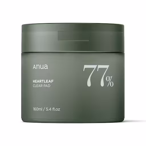 تونر پد پاک کننده و تسکین دهنده آنوا  Anua سری Heartleaf 77% حجم 160میل