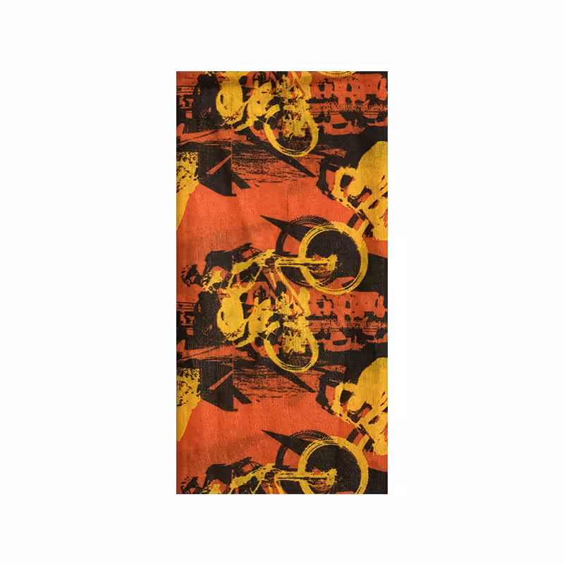 دستمال سر و گردن تابستانی کوهنوردی طرح دوچرخه