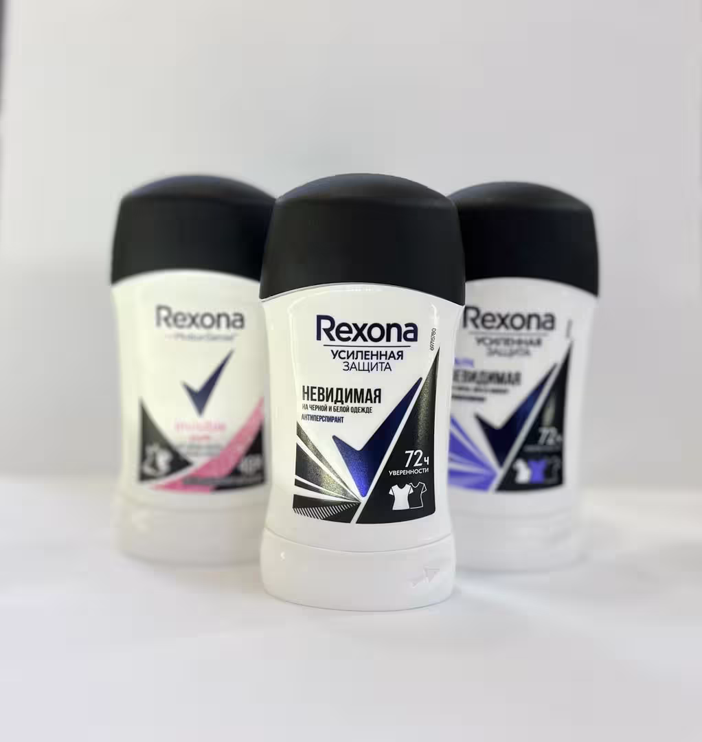 رول ضد تعریق 72ساعته رکسونا Invisible مشکی برای لباس مشکی و سفید