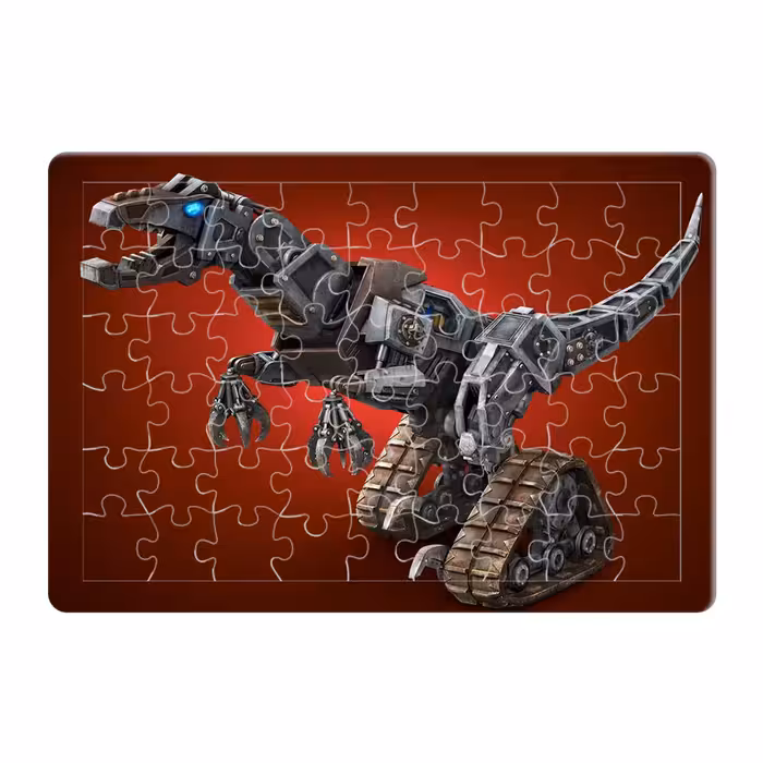 پازل 54 تکه طرح ماشیناسور ها مدل P663