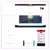 برچسب پوششی ماهوت مدل Inter-Milan مناسب برای تبلت سامسونگ Galaxy Tab A 9.7 2015 T555
